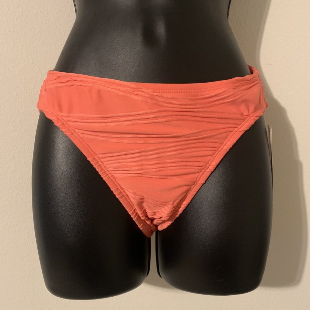 Go Gossip Coral Bikini Bottom, Size S